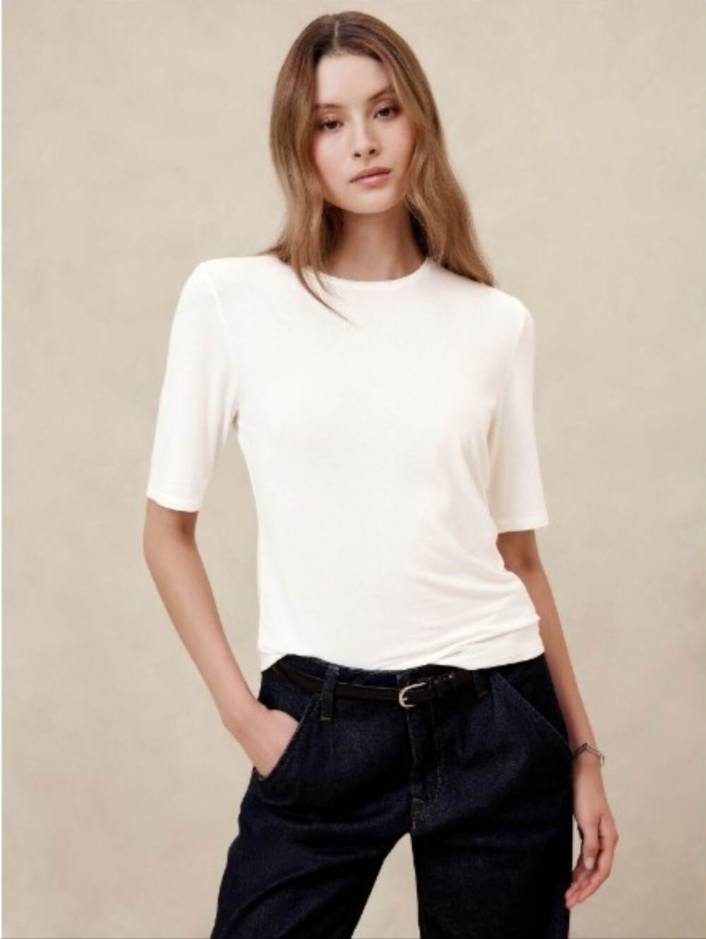 Banana Republic Lightweight Knit Top- S